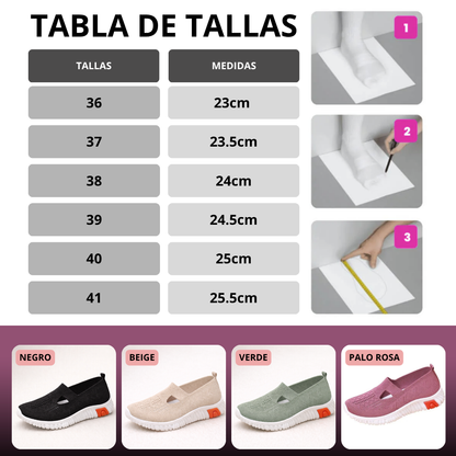 Confortables Zapatillas Ortopédicas Femeninas – OrtoPlus